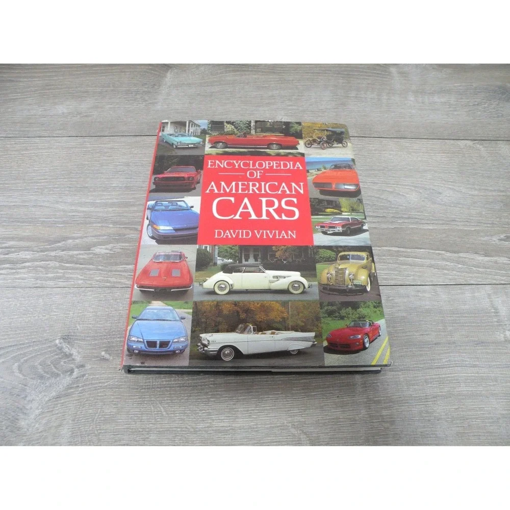 David Vivian Encyclopedia of American Cars 1994 Hardcover